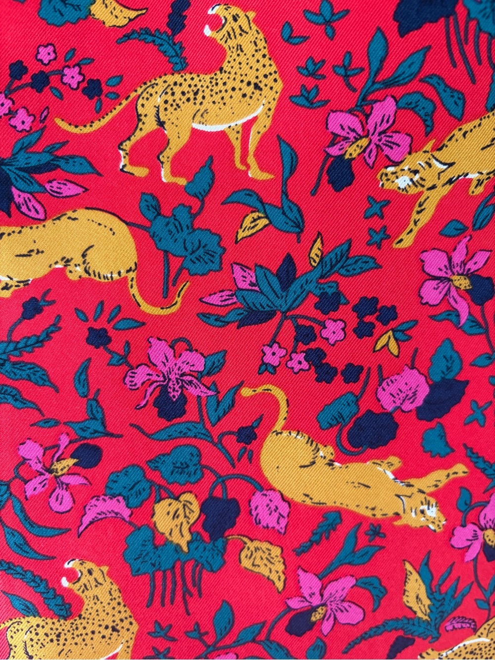 J. Crew Collection Women’s Silk Blouse Leopard NWT - Picture 5 of 5